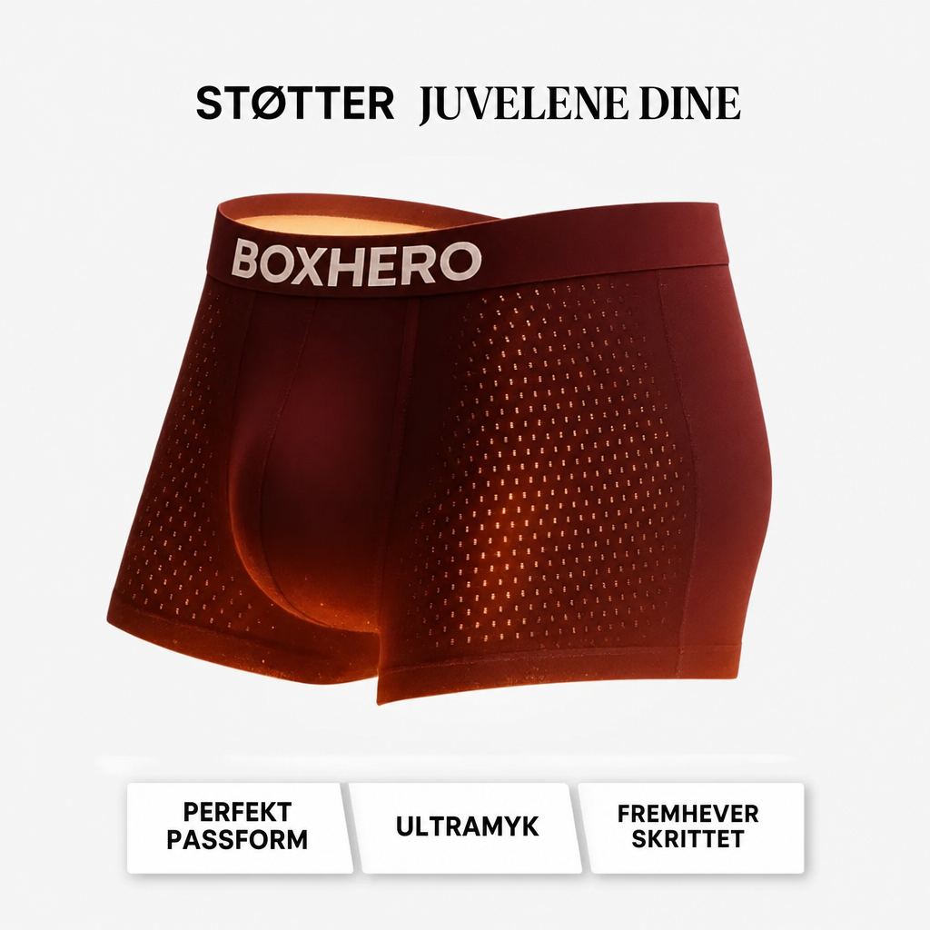BOXHERO 2.0 – Bambusboxer med pustende komfort hele dagen